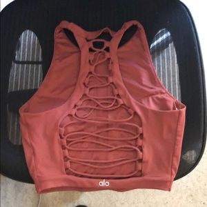 Alo Movement Lace Up Bra